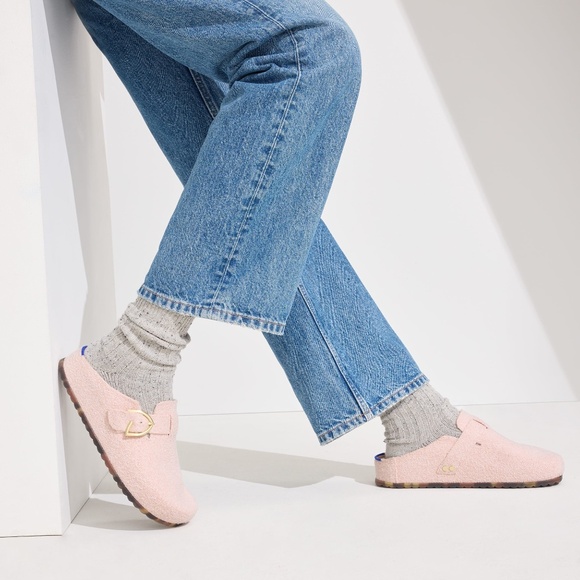 Rothy's The Buckle Clog - Ballerina Bouclé Size 6 - Picture 3 of 3